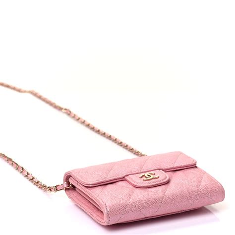 pink chanel flip phone|CHANEL Caviar Quilted Flap Phone Holder With Chain Pink .